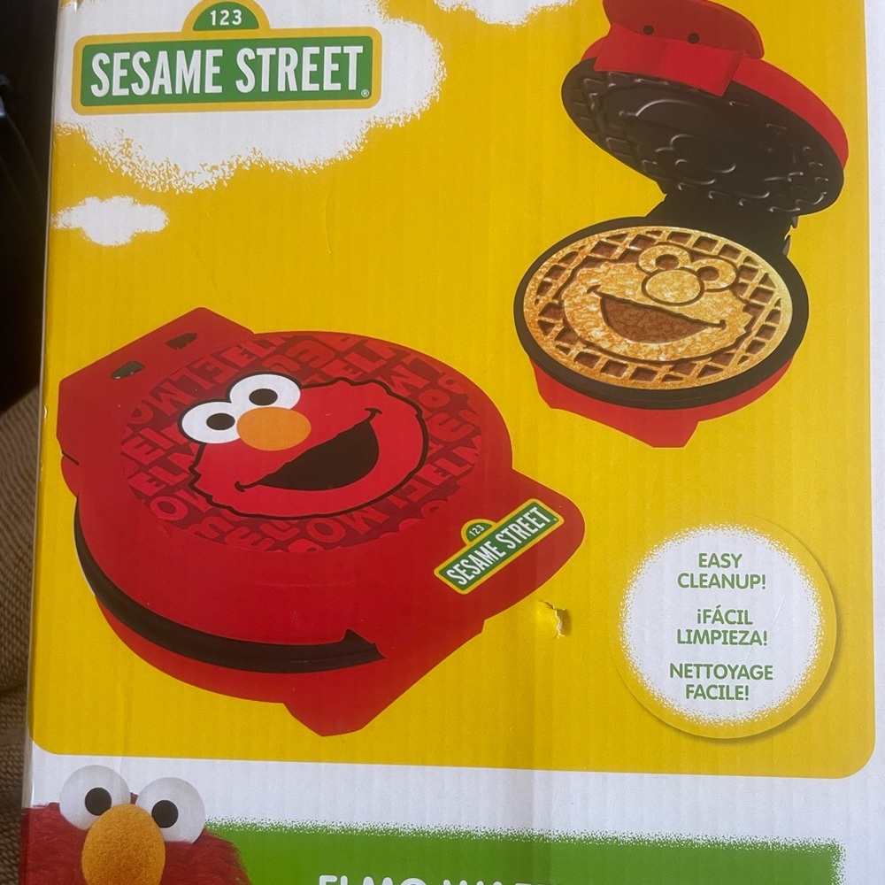 Sesame street Elmo Waffle Maker